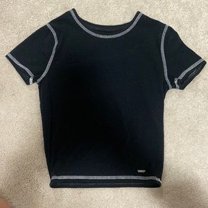 Hollister crop top baby tee